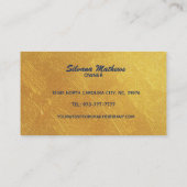 Cakes Slogans Business Cards Visitenkarte (Rückseite)