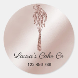 Cakes Süßigkeiten Cupcake Zuhause Bäckerei Giro de Runder Aufkleber