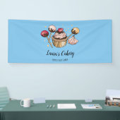 Cakes & Süßigkeiten Cupcake Zuhause Bäckerei Kondi Banner (Messe)