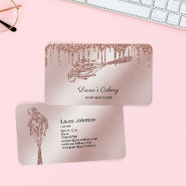 Cakes & Süßigkeiten Cupcake Zuhause Bäckerei Tropf Visitenkarte