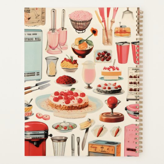Cakes Sweet Kitchen Planer (Rückseite)