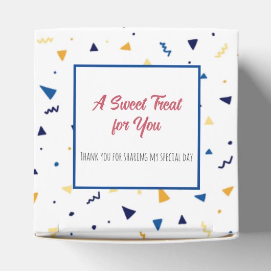 Cakes und Confetti Gevor Box Geschenkschachtel (Oben)