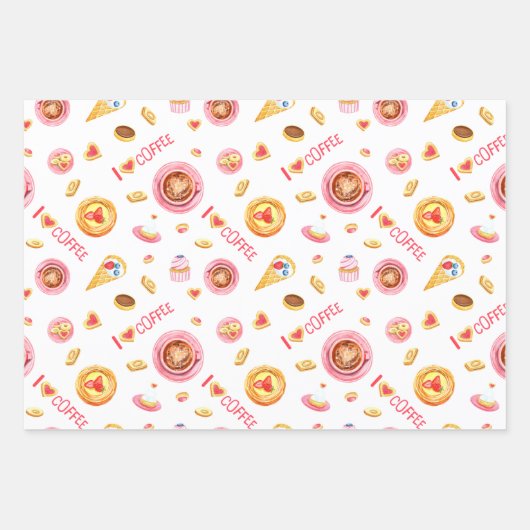 CAKES und Goodies Geschenkpapier Set (Vorderseite 2)