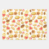 CAKES und Goodies Geschenkpapier Set (Vorderseite)