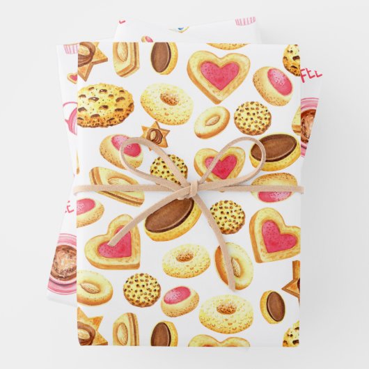 CAKES und Goodies Geschenkpapier Set (Beispiel)