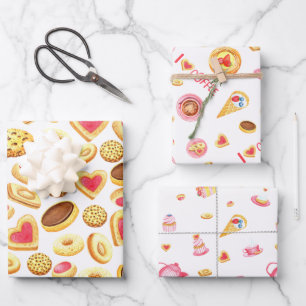 CAKES und Goodies Geschenkpapier Set