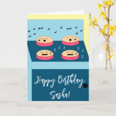 Cakes Waiting - Time 4 Frosting: Blank Birthday Karte (Gelbe Blume)