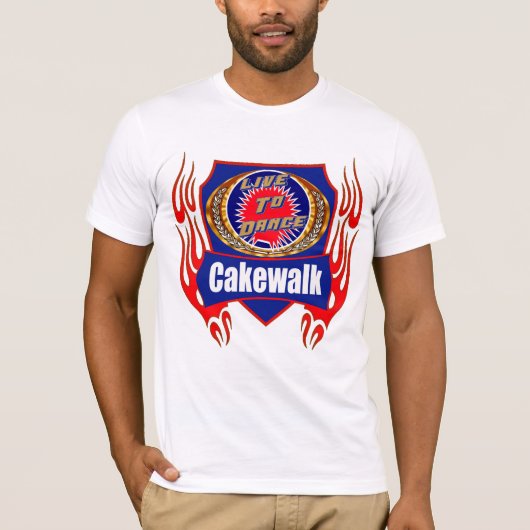 Cakewalk-Tanz-Abnutzungs-T - Shirts (Vorderseite)