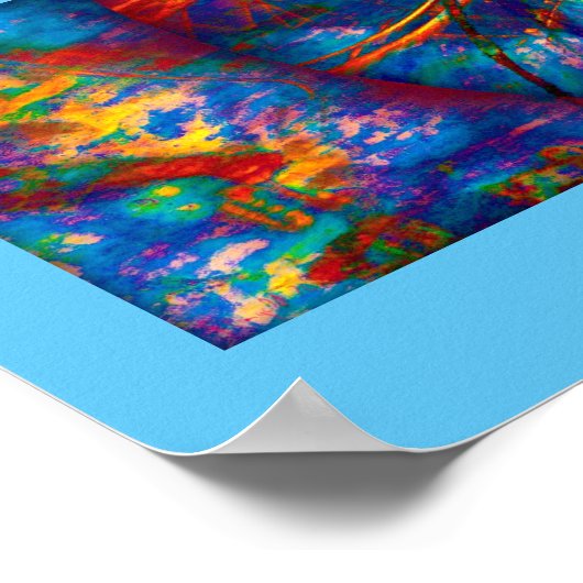 ‚Cakra Regalis‘ Poster (Ecke)