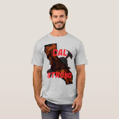 CAL FIRE STRONG AX HELDEN Red T-Shirt (Vorne ganz)
