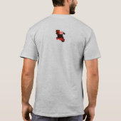 CAL FIRE STRONG AX HELLBLK T-Shirt (Rückseite)