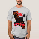 CAL FIRE STRONG AX HELLBLK T-Shirt (Vorderseite)