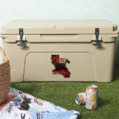 CAL FIRE STRONG AX HELMET Red Aufkleber (Kühler)