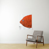 Cal-Neva AFS Fisch Art-Support Studenten Untereinh Wandteppich (Beispiel)