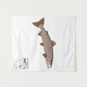 Cal-Neva AFS Fisch Shirt-Unterstützung Student Unt Wandteppich (Vorderseite (Horizontal))