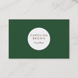 Cal Poly Pomona Green Business Card Visitenkarte