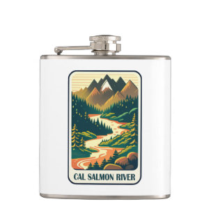 Cal Salmon River California Colors Flachmann