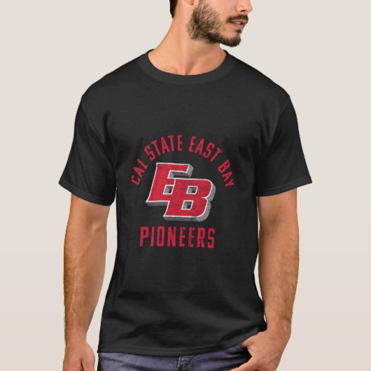 Cal Staat East Bay Csueb Pioneers Large T-Shirt (Vorderseite)