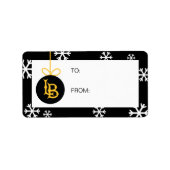 Cal Staat Long Beach Adressaufkleber (Vorne)