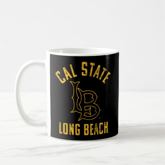 Cal Staat Long Beach Csulb Groß Kaffeetasse (Links)