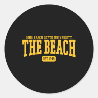 Cal Staat Long Beach Csult Est Datum Runder Aufkleber
