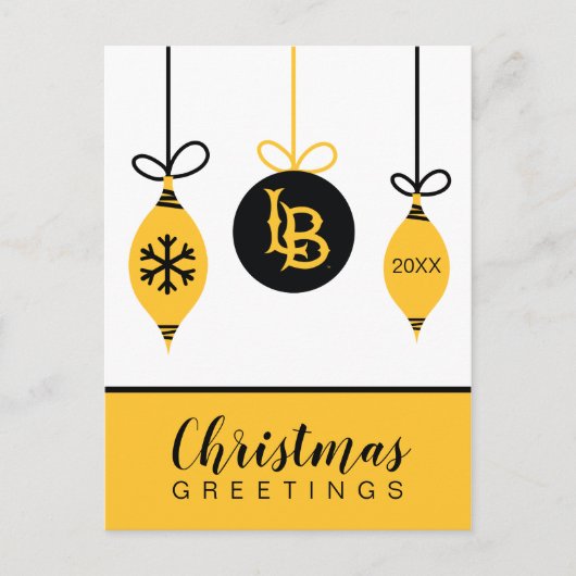 Cal Staat Long Beach Feiertagspostkarte (Vorderseite)