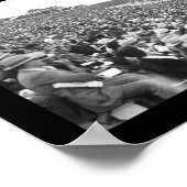 Cal Stanford Big Game Football Foto 1930 Poster (Ecke)