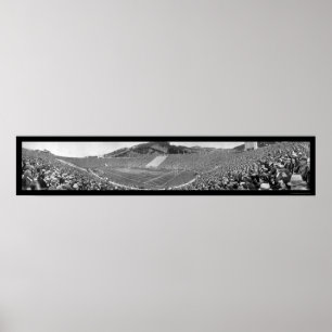 Cal Stanford Big Game Football Foto 1930 Poster