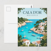 Cala d'Or Spanien Postkarte (Vorne/Hinten)