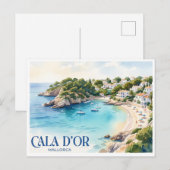 Cala d'Or Spanien Postkarte (Vorne/Hinten)