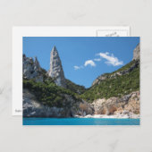 Cala Goloritze Strand, Sardinien Postkarte (Vorne/Hinten)