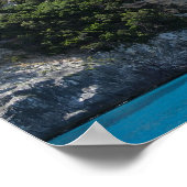 Cala Goloritze Strand, sardisches Poster (Ecke)