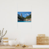 Cala Goloritze Strand, sardisches Poster (Küche)
