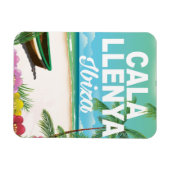 Cala Lenya Ibiza Strandpromenade Magnet (Horizontal)
