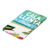 Cala Lenya Ibiza Strandpromenade Magnet (Linke Seite)