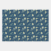 Cala Lilies und Eukalyptus Geschenkpapier Set (Vorderseite)