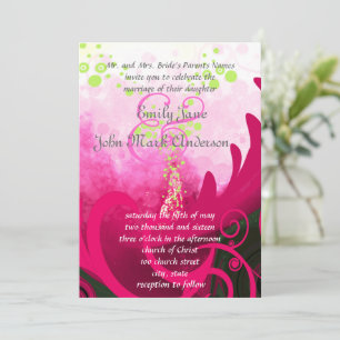 Cala Lily Blume Hochzeit Einladung