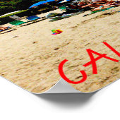 Cala Longa Ibiza Poster (Ecke)