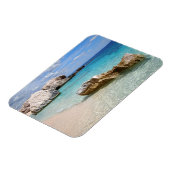 Cala Mariolu Strand, rechteckiger Magnet Sardinien (Linke Seite)