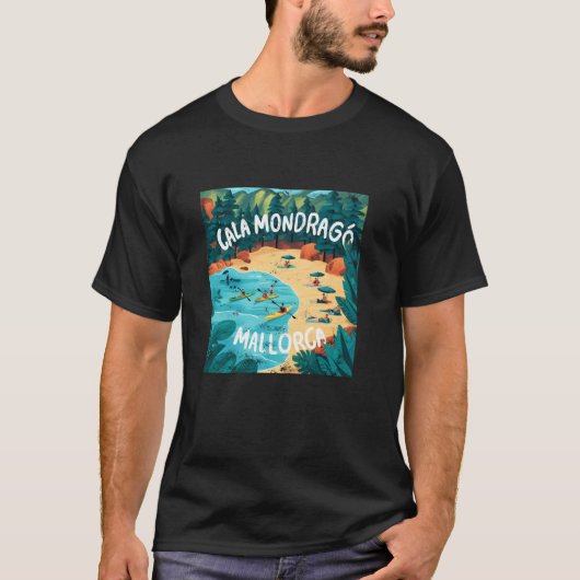 Cala Mondragó Mallorca T-Shirt (Vorderseite)