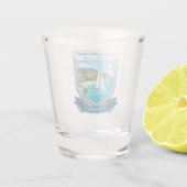 Cala Santanyí Spanien Schnapsglas (Rückseite)