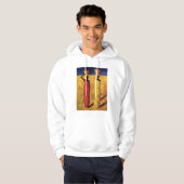 Calabash-Mädchen 1991 Hoodie (Vorne ganz)