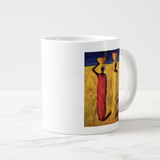 Calabash-Mädchen 1991 Jumbo-Tasse (Vorderseite Rechts)