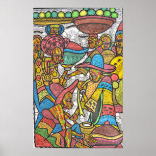 Calabash Market Poster