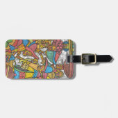 Calabash-Markt Gepäckanhänger (Vorderseite horizontal)