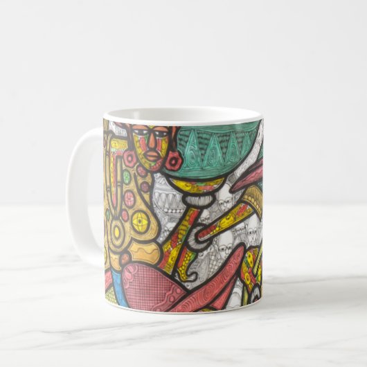 Calabash-Markt Kaffeetasse (Vorderseite Links)