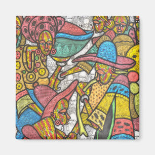 Calabash-Markt Magnet