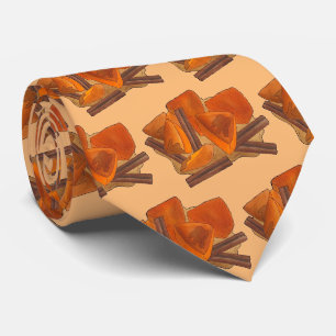 Calabaza en Tacha Mexikanisch Candid Pumpkin Desse Krawatte