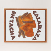 Calabaza en Tacha Mexikanisch Candid Pumpkin Desse Puzzle (Horizontal)