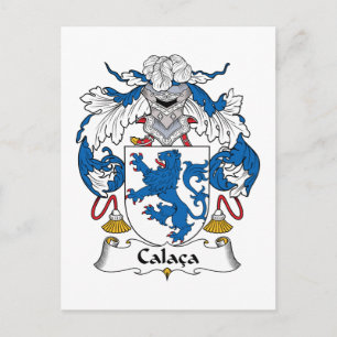 Calaca-Familienwappen Postkarte